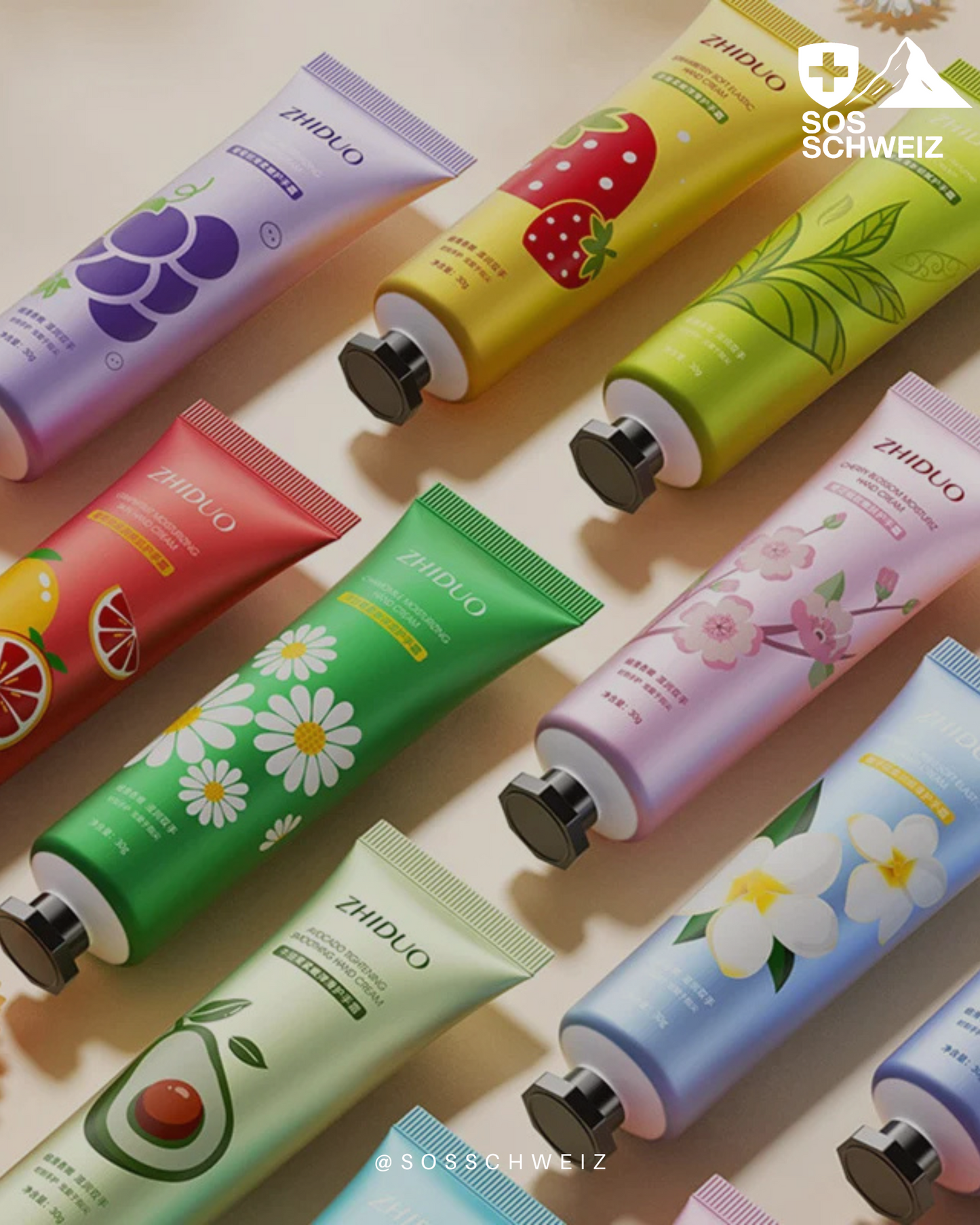 Emergency Hygiene Hand Cream Set: No-Water Needed