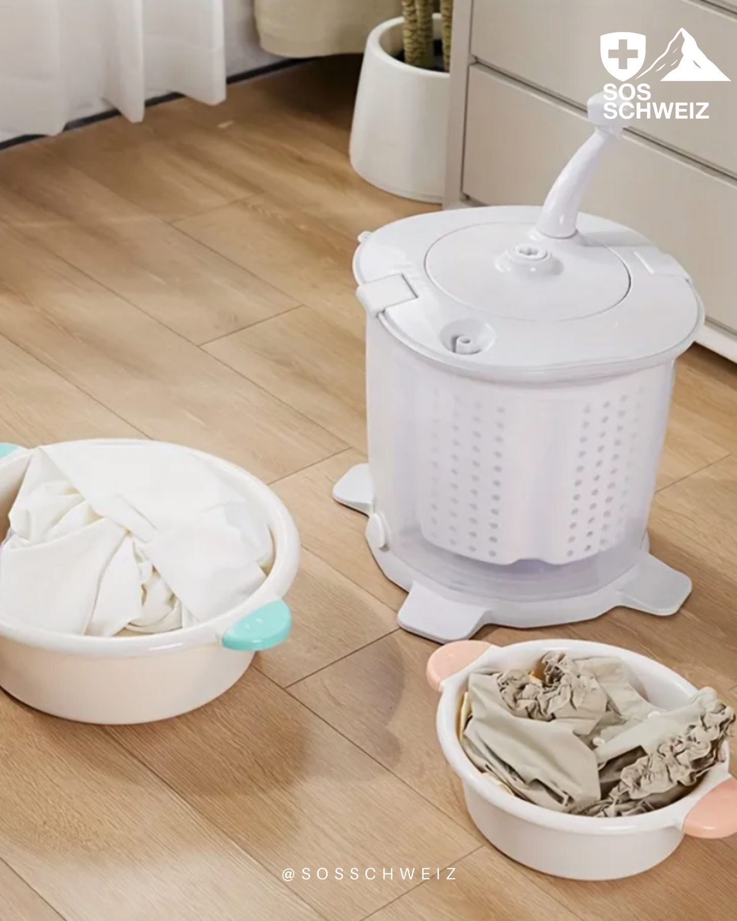 Emergency Portable Manual Washing Machine