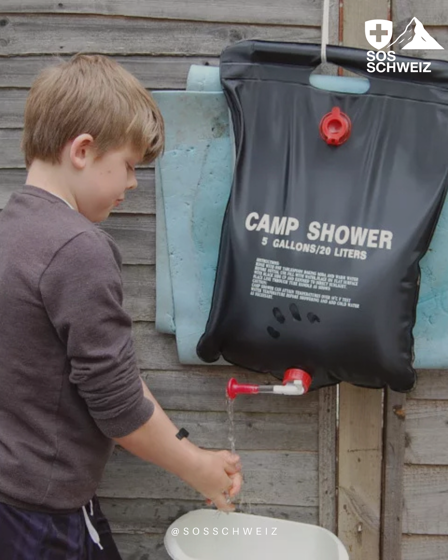 Emergency Solar Shower Bag (20L and 40L)