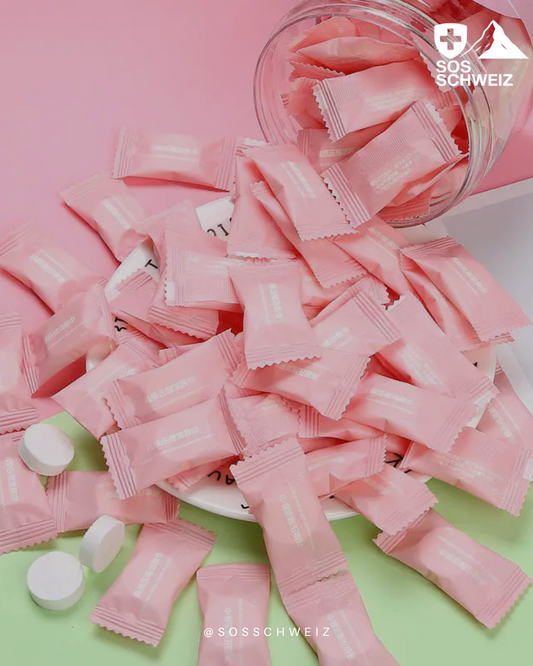 Portable Compressed Cotton Wipes