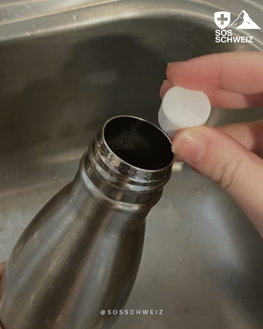 Emergency Water Bottle Cleaning Tablets