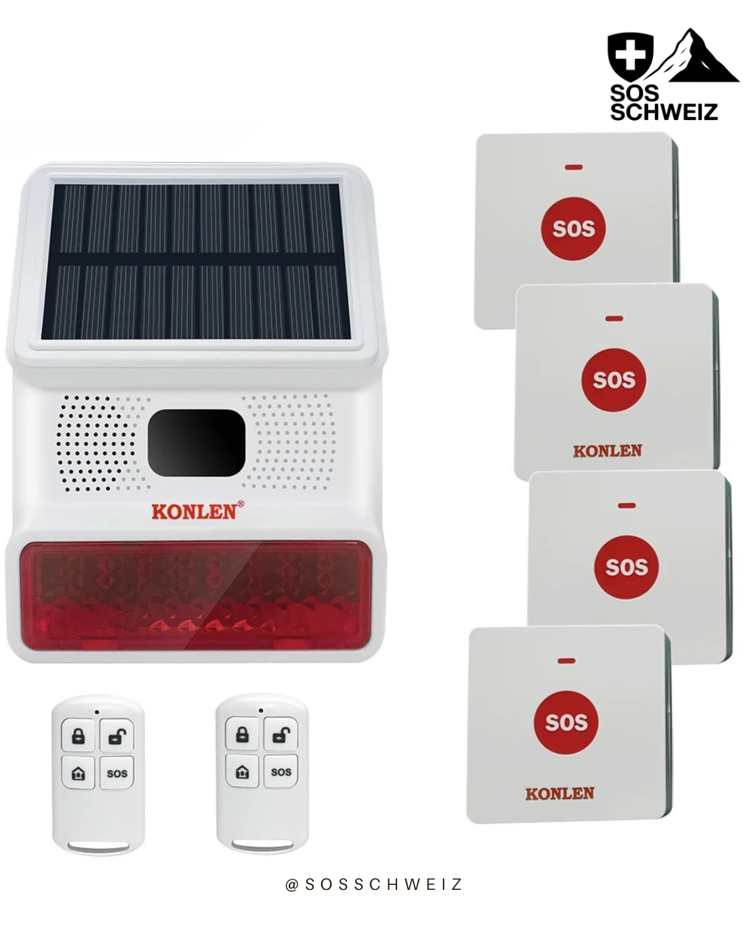 SOS Solar Emergency Alarm