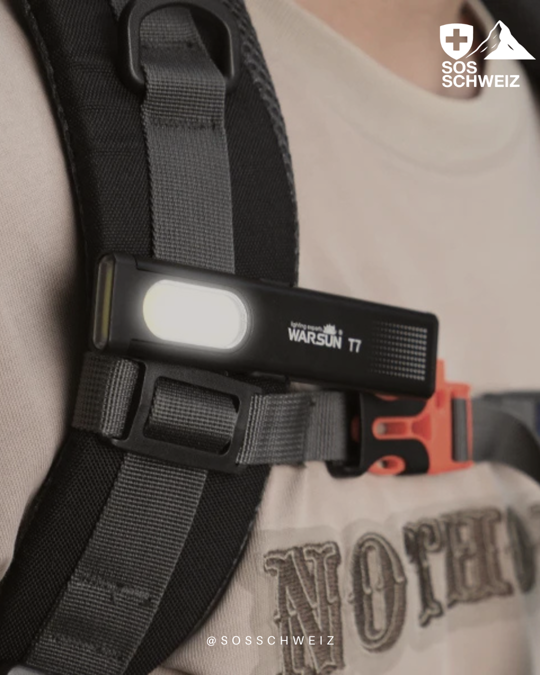 Mini LED Keychain Flashlight with Magnetic Base