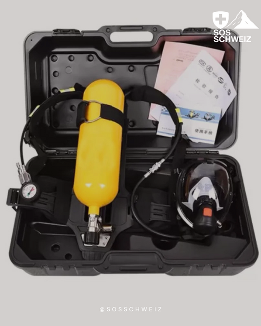 Carbon Fiber Cylinder Oxygen Mask
