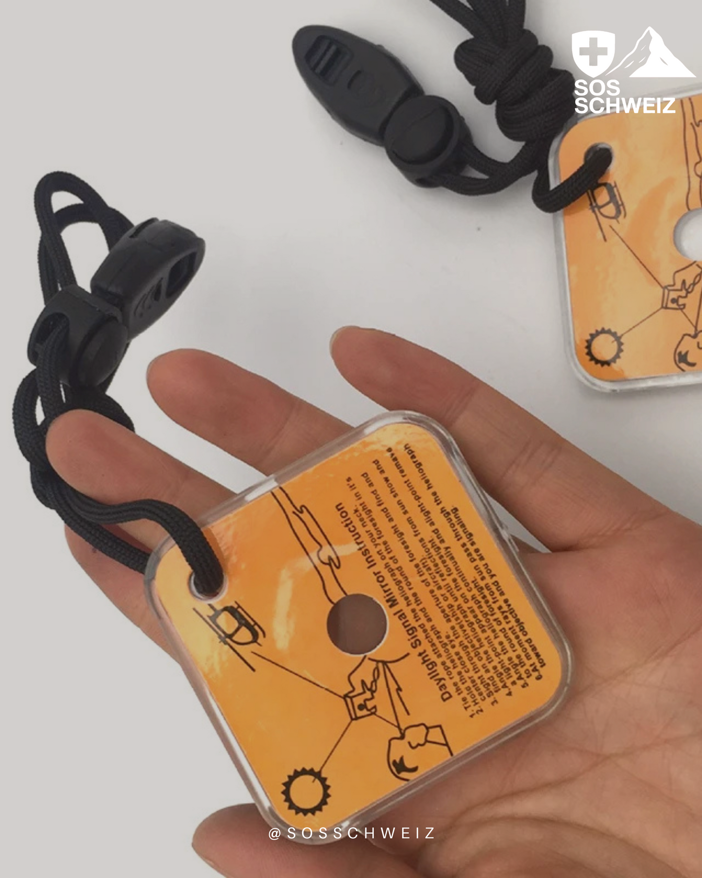 Miroir de signalisation de survie d'urgence