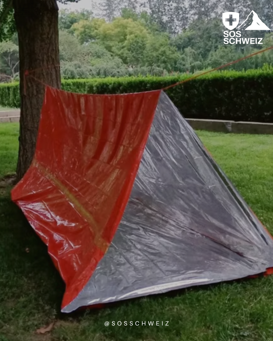 2 People Waterproof Tent/ Survival kit
