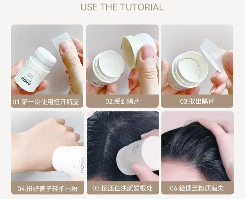 Emergency Dry Shampoo Hair Powder