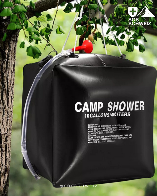 Solardusche für den Notfall (20 l und 40 l)