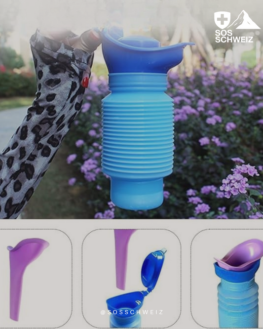 Faltbares Notfallurinal
