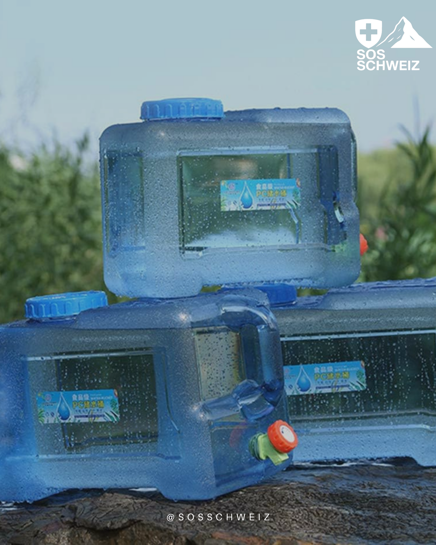 Unverzichtbarer Überlebenswassereimer (5 l bis 22 l)