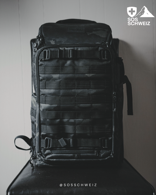 Sac de rangement alimentaire d'urgence isolé avec porte-bouteille