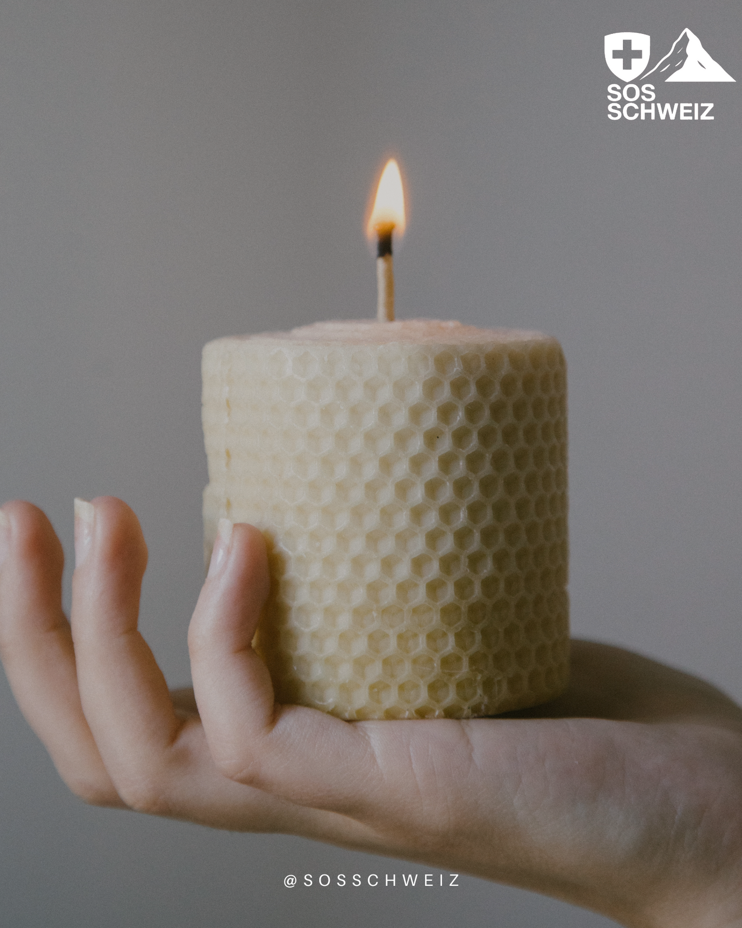 Bougies piliers d'urgence en cire d'abeille