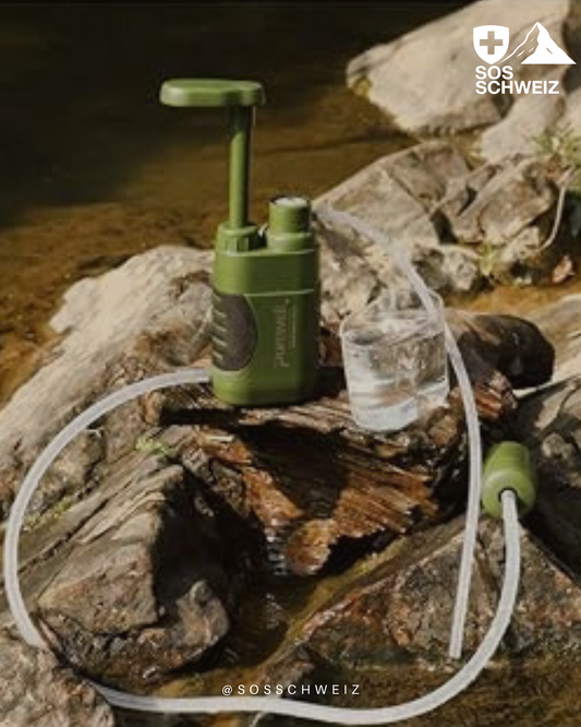 Attrezzatura di Sopravvivenza per Emergenze - Sistema di Filtrazione a Pompa per Acqua