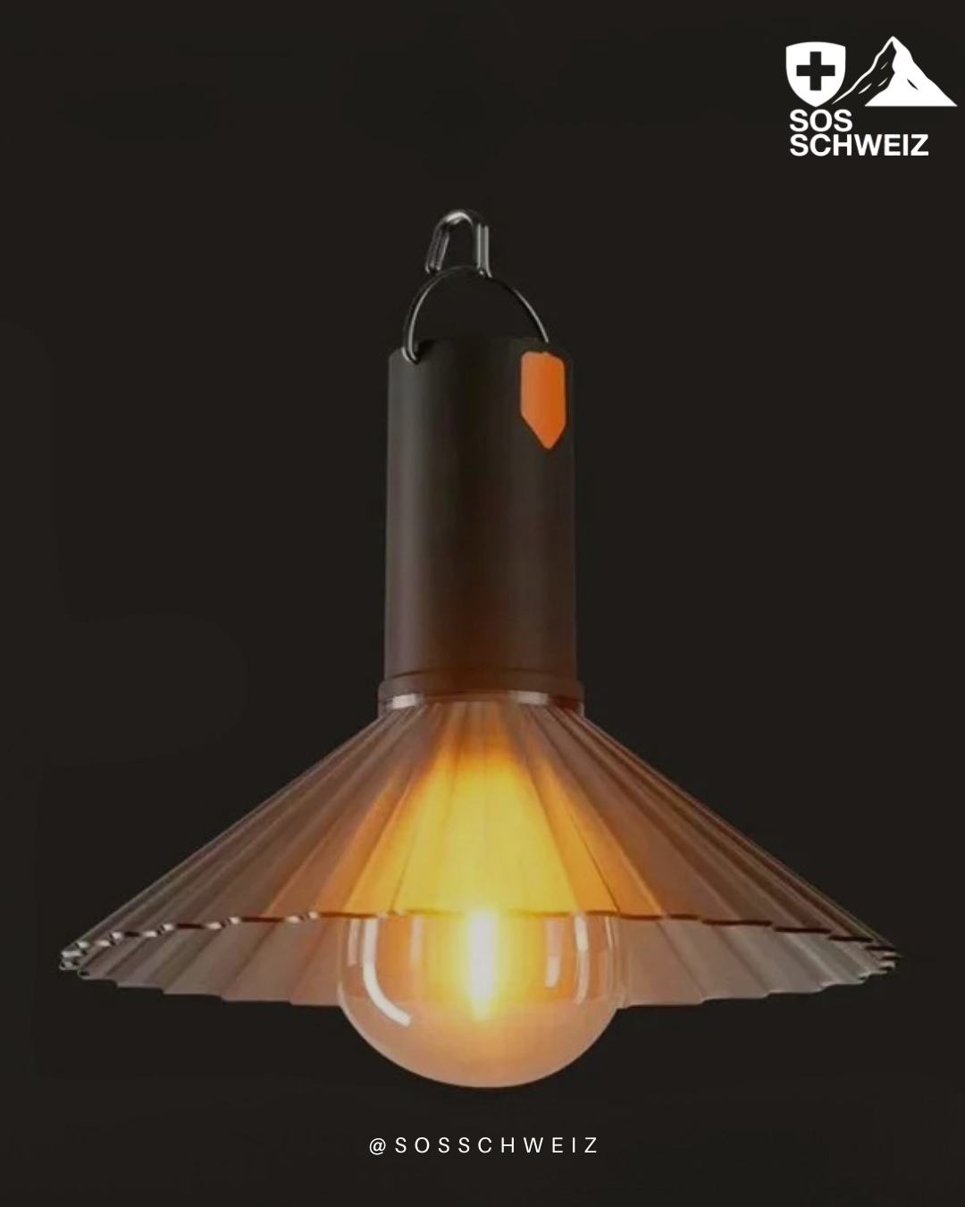 Lanterne LED portable d'urgence