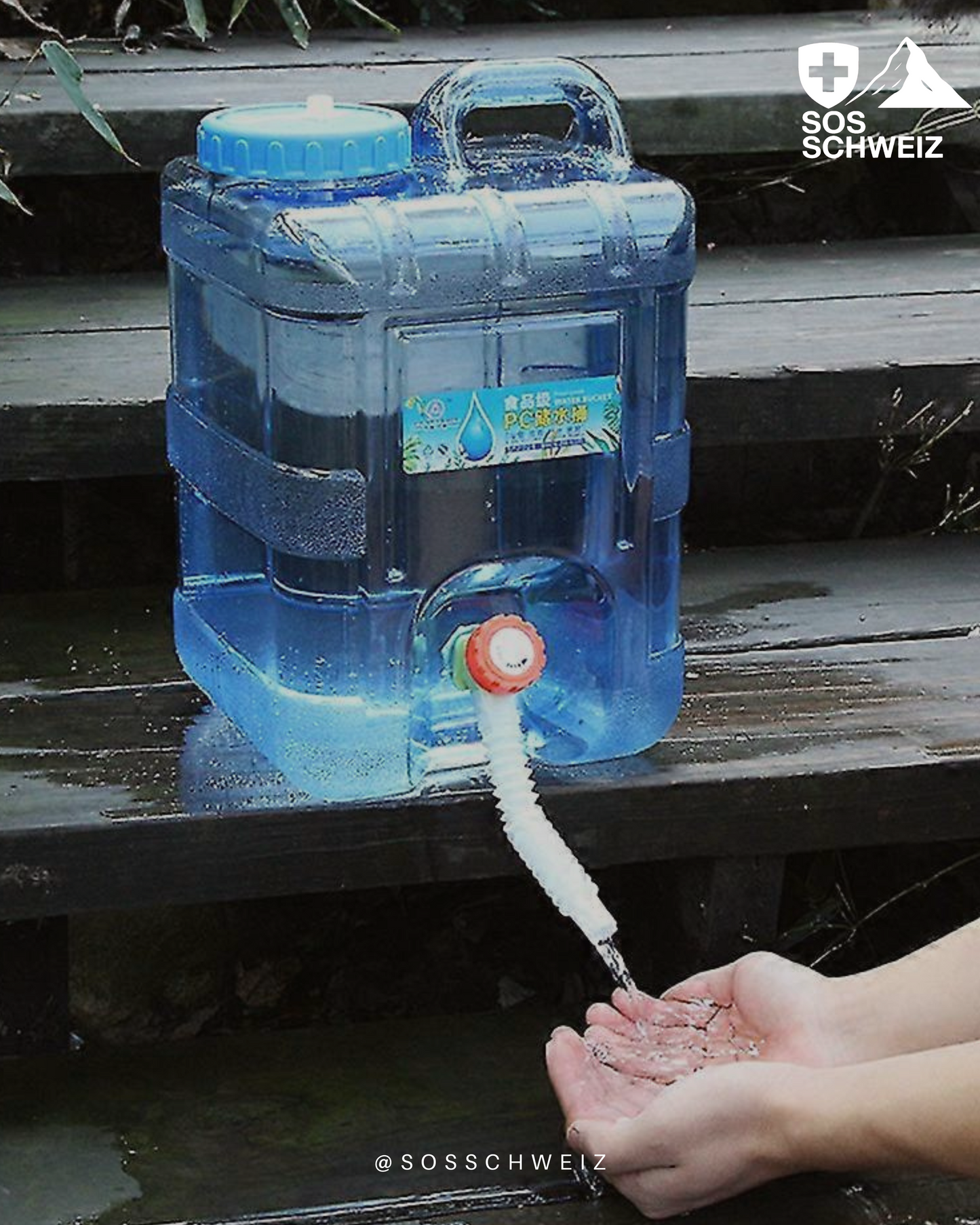 Unverzichtbarer Überlebenswassereimer (5 l bis 22 l)