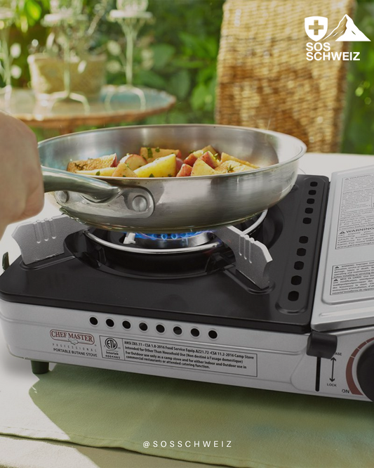 Réchaud à gaz butane portable en cas d'urgence 