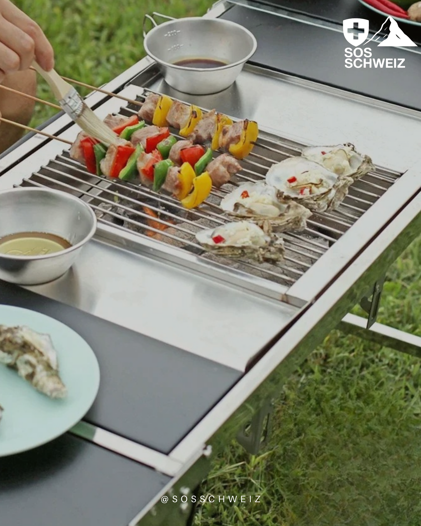 Portable Charcoal Grill
