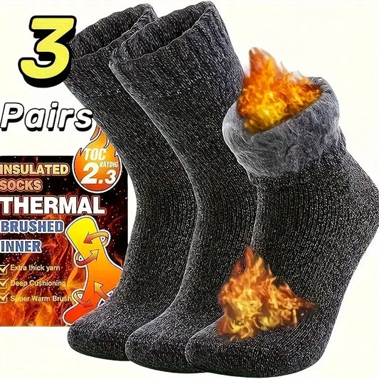 3 Paar Thermo-Stiefelsocken