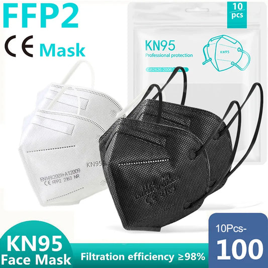 FFP2 KN95 Gesichtsmasken (zertifizierte chirurgische Masken)